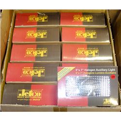 CASE OF 24 JETCO 5X7 HALOGEN AUXILIARY LIGHTS