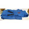 Image 1 : LOT OF 3 BLUE FR NOMAX BIB OVERALLS SIZE LARGE