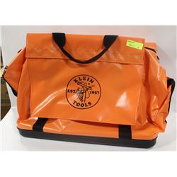 KLEIN LARGE ORANGE RUBBERIZED HARD BOTTOM