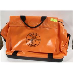 KLEIN LARGE ORANGE RUBBERIZED HARD BOTTOM