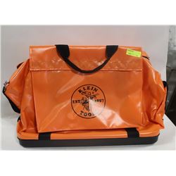 KLEIN LARGE ORANGE RUBBERIZED HARD BOTTOM