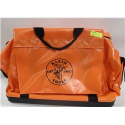 KLEIN LARGE ORANGE RUBBERIZED HARD BOTTOM