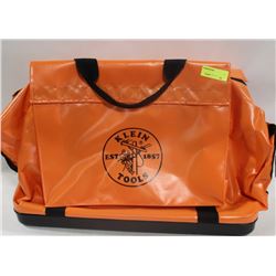 KLEIN LARGE ORANGE RUBBERIZED HARD BOTTOM