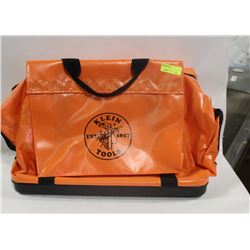 KLEIN LARGE ORANGE RUBBERIZED HARD BOTTOM