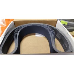 BOX OF 10 BLUE FIRE #27232 SANDING BELT 60GRIT