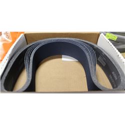BOX OF 10 BLUE FIRE #27232 SANDING BELT 60GRIT