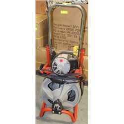 RIDGID K400 #26993 DRUM MACHINE 115V WITH