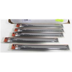 BOX OF 5 CARBIDE BAHCO 3TPI BLADES
