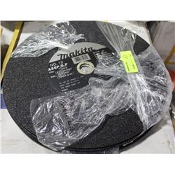 LOT OF 6 MAKITA #10 A-36P.B.F 14" CUTTING DISCS