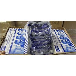 CASE OF 144 CLEAR SAFETY GLASSES PART #T12005