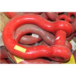 SHACKLE ANCHOR SCREW PIN S209, 2-1/2" 55T