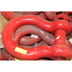 SHACKLE ANCHOR SCREW PIN S209, 2-1/2" 55T