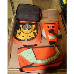 SINGLE PRISM W/CASE, 100FT TAPE & MORE