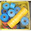Image 1 : LOT OF APPROX 80 ROLLS OF FLAGGING TAPE