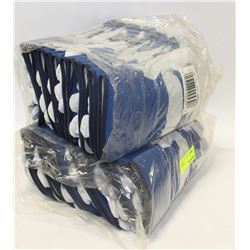 BUNDLE OF 24 LEATHER WORK GLOVES