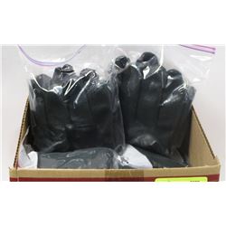 BOX OF 20 RUBBERIZED WORK GLOVES