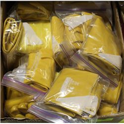 BOX WITH APPROX 30 PAIRS FORGEFIELD RUBBER