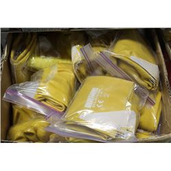 BOX WITH APPROX 45 PAIRS FORGEFIELD RUBBER