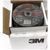 Image 1 : CASE OF 50 - 3M SILVER CUTOFF WHEEL T1, 60 GRADE