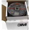 Image 1 : CASE OF 50 - 3M SILVER CUTOFF WHEEL T1, 60 GRADE