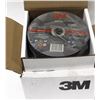 Image 1 : CASE OF 50 - 3M SILVER CUTOFF WHEEL T1, 60 GRADE