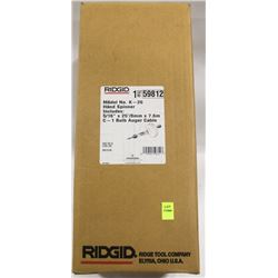 RIDGID K26 HAND SPINNER INCL 5/16"X25'X7.6M AUGER