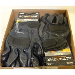 CASE OF 12 ANSELL SIZE XL FR UTILITY WORK GLOVES
