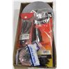 Image 1 : MISCELLANEOUS FLAT INCL DRILL BITS, ALLAN KEYS,
