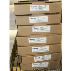 LOT OF 7 WHEILER 6-1/2" NARROW CRIMPED WIRE