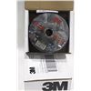 Image 1 : CASE OF 50 - 3M SILVER 5" CUT OFF DISCS