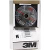 Image 1 : CASE OF 50 - 3M SILVER 5" CUT OFF DISCS