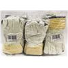 Image 1 : BUNDLE OF 18 LEATHER WORK GLOVES SIZE 2XL