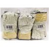Image 1 : BUNDLE OF 18 LEATHER WORK GLOVES SIZE 2XL