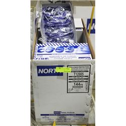 CASE OF 144 CLEAR SAFETY GLASSES