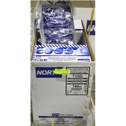 CASE OF 144 CLEAR SAFETY GLASSES