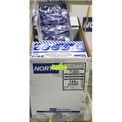 CASE OF 144 CLEAR SAFETY GLASSES