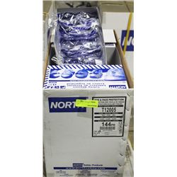 CASE OF 144 CLEAR SAFETY GLASSES