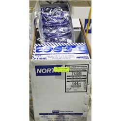 CASE OF 144 CLEAR SAFETY GLASSES