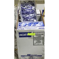 CASE OF 144 CLEAR SAFETY GLASSES
