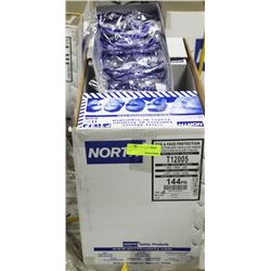 CASE OF 144 CLEAR SAFETY GLASSES