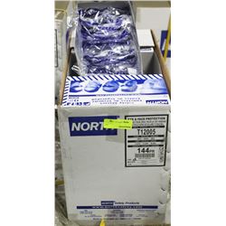 CASE OF 144 CLEAR SAFETY GLASSES