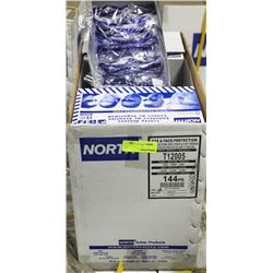 CASE OF 144 CLEAR SAFETY GLASSES