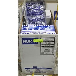 CASE OF 144 CLEAR SAFETY GLASSES