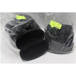 2 BAGS OF SAFETY GLASSES PROTECTIVE CASES