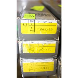 3 BOXES OF 12" METAL FILES