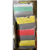 Image 1 : 4 BOXES OF ASSORTED SIZE METAL FILES