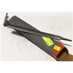 BOX OF 10- 10" METAL FILES