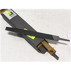 BOX OF 10- 10" METAL FILES