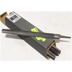 BOX OF 10- 10" METAL FILES