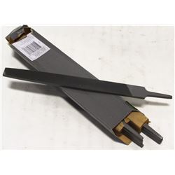 BOX OF 10- 10" METAL FILES